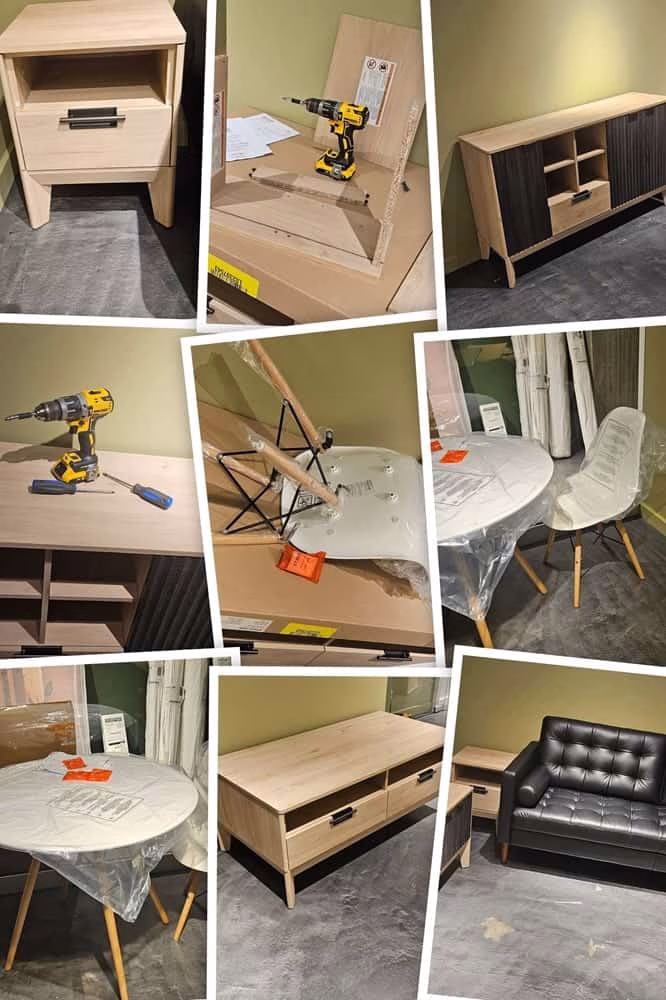 Assemblage meubles Structube