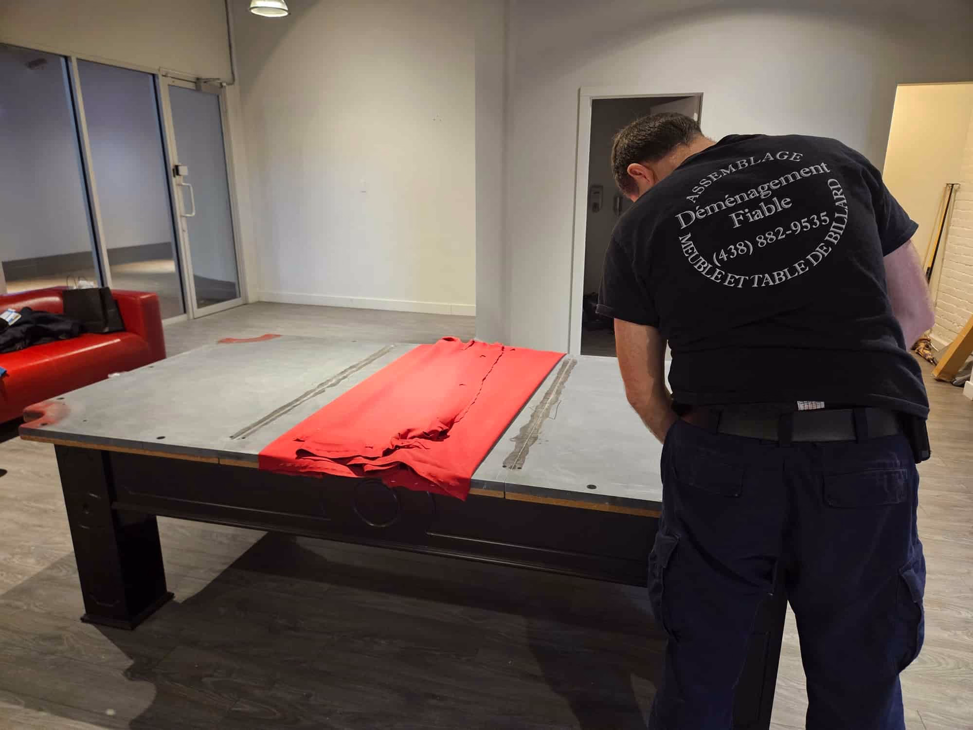 Technicien Demenagement Fiable assemblage Table de billard